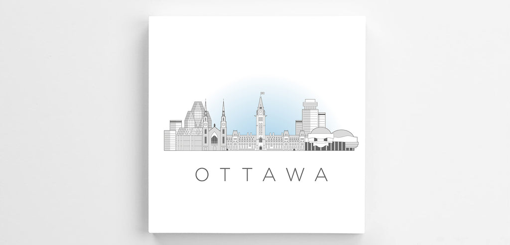 Ottawa Cityscape Canvas Print